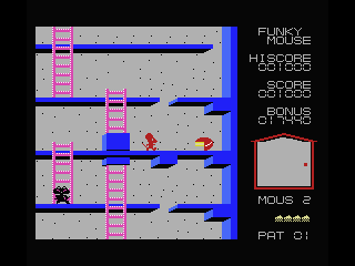 Funky Mouse screenshot 4 for MSX